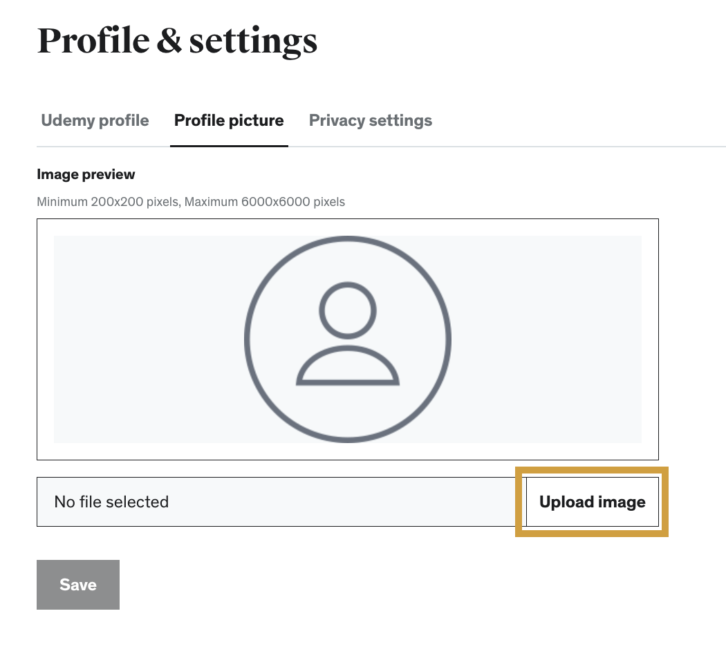 Set up Your Instructor Account and Profile